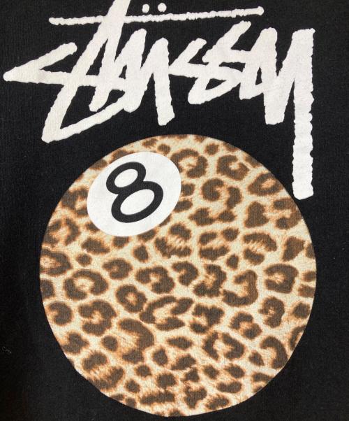 stussy（ステューシー）stussy (ステューシー) 8ボールプリントスウェット ブラック サイズ:Ｍの古着・服飾アイテム