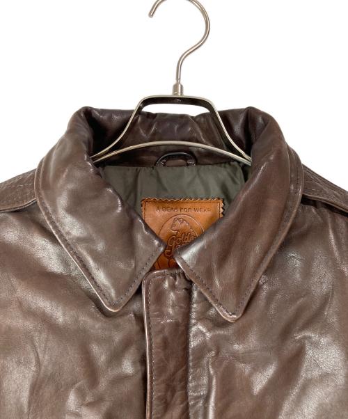 Golden Bear（ゴールデンベア）Golden Bear (ゴールデンベア) A-2ザーフライトジャケット ブラウン サイズ:38の古着・服飾アイテム