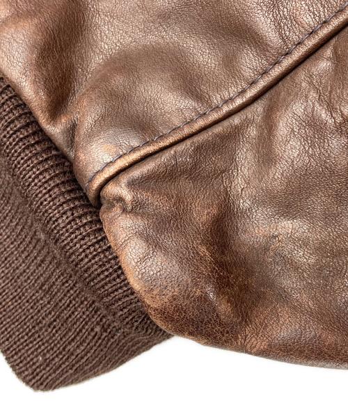 Golden Bear（ゴールデンベア）Golden Bear (ゴールデンベア) A-2ザーフライトジャケット ブラウン サイズ:38の古着・服飾アイテム