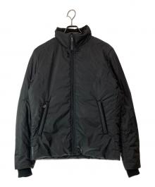 PRADA SPORTS（プラダスポーツ）の古着「Nylon Padded Jacket/ナイロン中綿ジャケット」｜ブラック