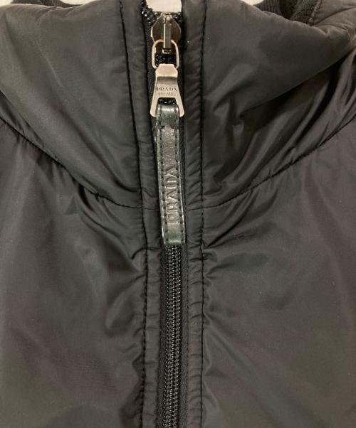PRADA SPORTS（プラダスポーツ）PRADA SPORTS (プラダスポーツ) Nylon Padded Jacket/ナイロン中綿ジャケット ブラック サイズ:48の古着・服飾アイテム