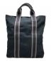 HERMES (エルメス) トートバッグ ブラック：13000円