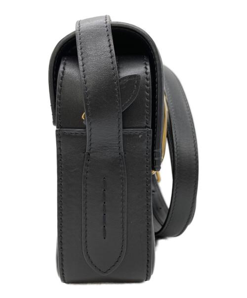 POLO RALPH LAUREN（ポロ・ラルフローレン）POLO RALPH LAUREN (ポロ・ラルフローレン) ウェリントンキャンバスクロスボディバッグ ブラック×グリーンの古着・服飾アイテム