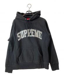 SUPREME（シュプリーム）の古着「18AW Water Arc Hooded Sweatshirt」｜ブラック
