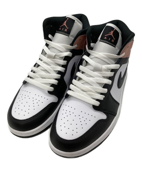 NIKE（ナイキ）NIKE (ナイキ) Air Jordan 1 Mid ブラック×ピンク サイズ:27cmの古着・服飾アイテム