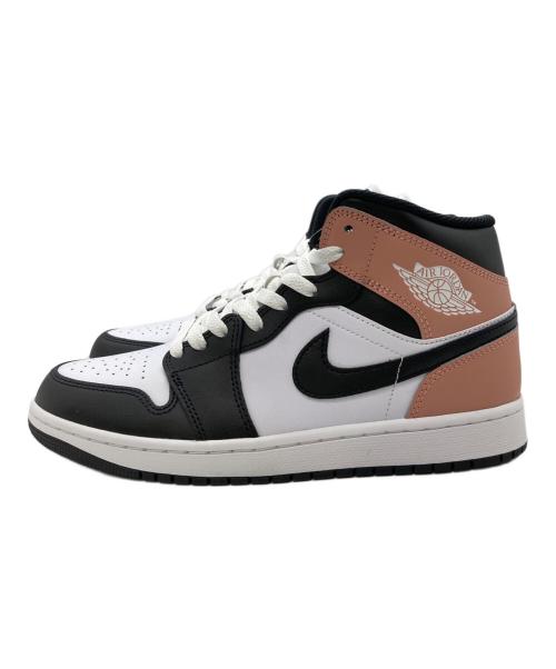NIKE（ナイキ）NIKE (ナイキ) Air Jordan 1 Mid ブラック×ピンク サイズ:27cmの古着・服飾アイテム