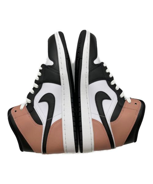 NIKE（ナイキ）NIKE (ナイキ) Air Jordan 1 Mid ブラック×ピンク サイズ:27cmの古着・服飾アイテム