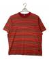 stussy（ステューシー）の古着「80'sマルチボーダーTシャツ」｜レッド