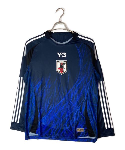 Y-3（ワイスリー）Y-3 (ワイスリー) 日本代表 2024 ホーム オーセンティック 長袖ユニフォーム ネイビー サイズ:2XL 未使用品の古着・服飾アイテム