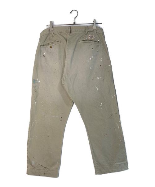 POLO RALPH LAUREN（ポロ・ラルフローレン）POLO RALPH LAUREN (ポロ・ラルフローレン) Salinger Straight Fit Distressed Pant ベージュ サイズ:32×30の古着・服飾アイテム