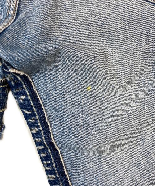 LEVI'S PReMIUM（リーバイス プレミアム）LEVI'S PReMIUM (リーバイス プレミアム) パッチワーク デニムパンツ ブルー サイズ:W38×L32の古着・服飾アイテム