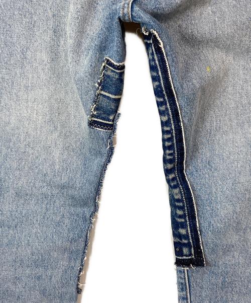 LEVI'S PReMIUM（リーバイス プレミアム）LEVI'S PReMIUM (リーバイス プレミアム) パッチワーク デニムパンツ ブルー サイズ:W38×L32の古着・服飾アイテム