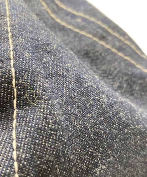 THE H.W.DOG&CO.（エイチダブリュードッグアンドコー）THE H.W.DOG&CO. (エイチダブリュードッグアンドコー) TRUCKER CAP - Denim インディゴの古着・服飾アイテム