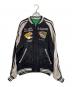 AVIREX（アヴィレックス）の古着「BOTH SIDES SUKA JACKET/リバーシブルスカジャン」｜ブラック×グリーン