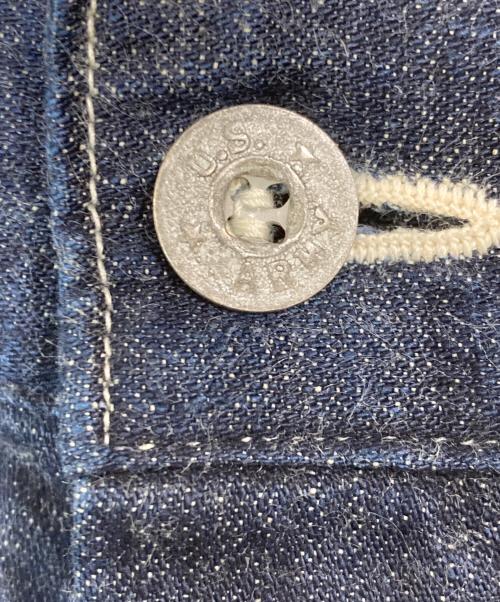 BEAMS BOY（ビームスボーイ）BEAMS BOY (ビームスボーイ) Buzz Rickson's (バズリクソンズ) 別注USアーミーDENIM インディゴ サイズ:FREEの古着・服飾アイテム