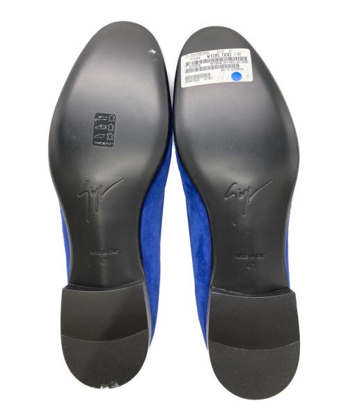 GIUSEPPE ZANOTTI（ジュゼッペザノッティ）GIUSEPPE ZANOTTI (ジュゼッペザノッティ) ローファー ブルー サイズ:41の古着・服飾アイテム