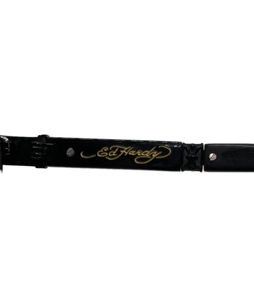 Ed Hardy（エド ハーディー）ED HARDY (エド ハーディー) サングラス ブラック サイズ:SIZE 63□17-135の古着・服飾アイテム
