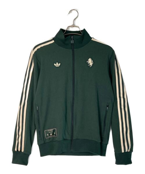 adidas（アディダス）adidas (アディダス) ユベントス テラスアイコン トラックトップ グリーン サイズ:Mの古着・服飾アイテム