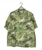 WACKO MARIAワコマリア）の古着「HAWAIIAN SHIRT (TYPE-1)」｜グリーン