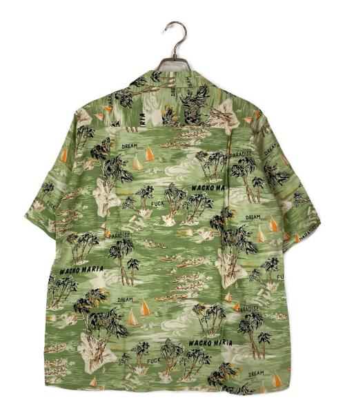 WACKO MARIA（ワコマリア）WACKO MARIA (ワコマリア) HAWAIIAN SHIRT (TYPE-1) グリーン サイズ:Mの古着・服飾アイテム