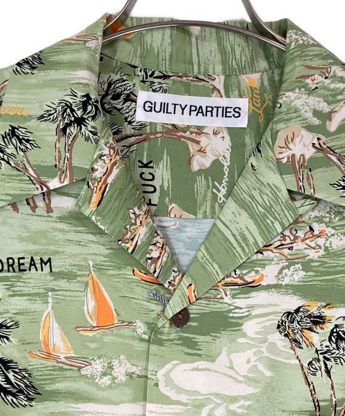 WACKO MARIA（ワコマリア）WACKO MARIA (ワコマリア) HAWAIIAN SHIRT (TYPE-1) グリーン サイズ:Mの古着・服飾アイテム