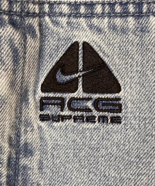 NIKE ACG（ナイキエーシージー）NIKE ACG (ナイキエーシージー) SUPREME (シュプリーム) 22AW Denim Pullover インディゴ サイズ:Lの古着・服飾アイテム