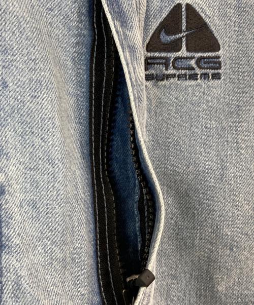 NIKE ACG（ナイキエーシージー）NIKE ACG (ナイキエーシージー) SUPREME (シュプリーム) 22AW Denim Pullover インディゴ サイズ:Lの古着・服飾アイテム
