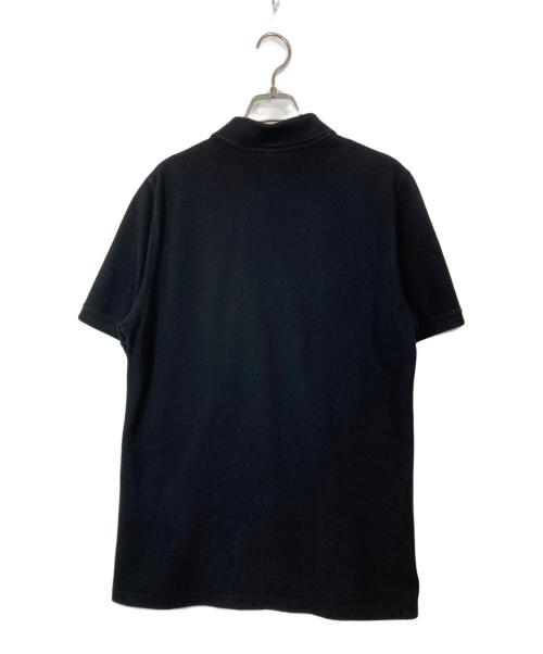 maison kitsune（メゾンキツネ）maison kitsune (メゾンキツネ) フォックスヘッド パッチ レギュラー ポロ ブラック サイズ:XSの古着・服飾アイテム