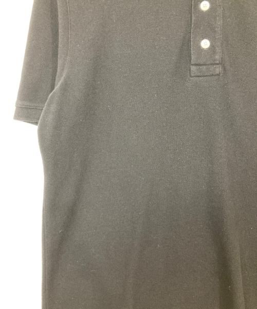 maison kitsune（メゾンキツネ）maison kitsune (メゾンキツネ) フォックスヘッド パッチ レギュラー ポロ ブラック サイズ:XSの古着・服飾アイテム