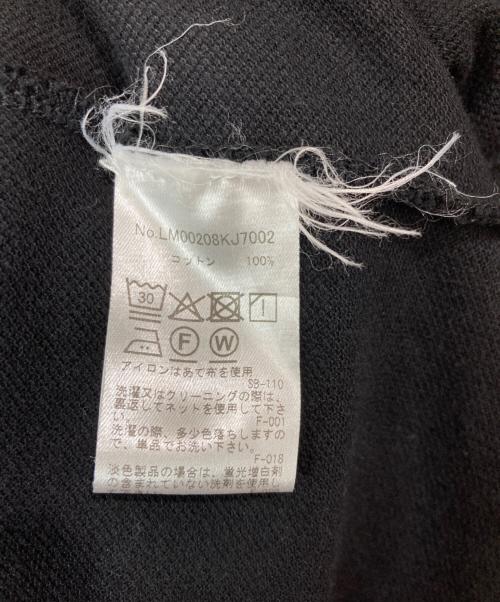 maison kitsune（メゾンキツネ）maison kitsune (メゾンキツネ) フォックスヘッド パッチ レギュラー ポロ ブラック サイズ:XSの古着・服飾アイテム