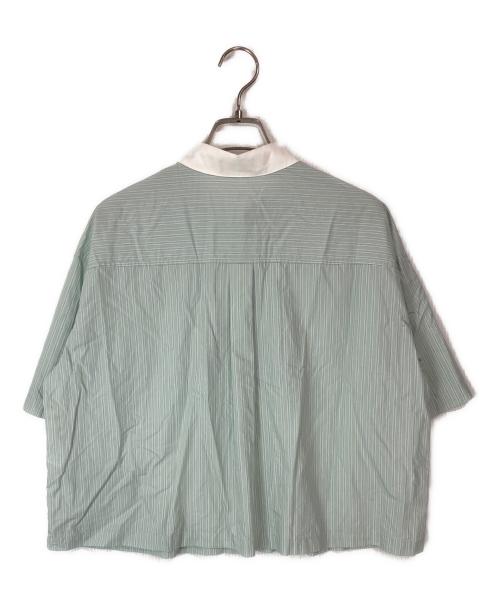 MACKINTOSH PHILOSOPHY（マッキントッシュ フィロソフィー）MACKINTOSH PHILOSOPHY (マッキントッシュ フィロソフィー) バッキンガムベア クレリックハーフスリーブシャツ グリーン サイズ:36の古着・服飾アイテム