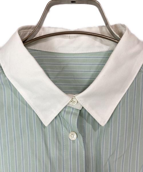 MACKINTOSH PHILOSOPHY（マッキントッシュ フィロソフィー）MACKINTOSH PHILOSOPHY (マッキントッシュ フィロソフィー) バッキンガムベア クレリックハーフスリーブシャツ グリーン サイズ:36の古着・服飾アイテム