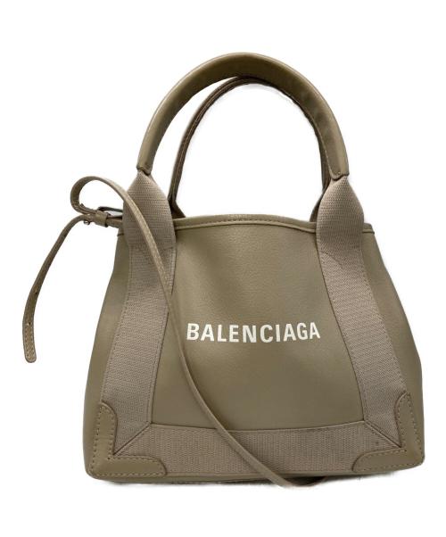 BALENCIAGA（バレンシアガ）BALENCIAGA (バレンシアガ) 2WAYバッグ ベージュの古着・服飾アイテム