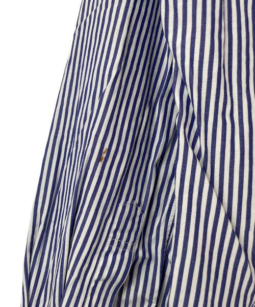CDG（シーディージー）CDG (シーディージー) ストライプシャツ ブルー サイズ:Sの古着・服飾アイテム