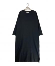 MUVEIL（ミュベール）の古着「ニットワンピース」｜ブラック