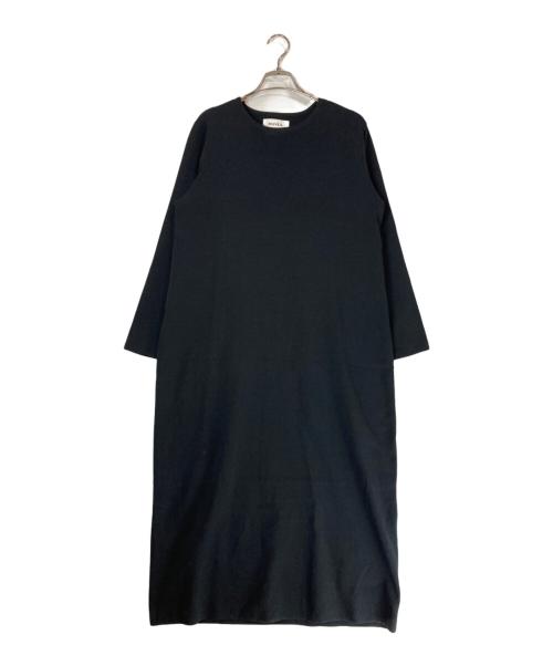 MUVEIL（ミュベール）MUVEIL (ミュベール) ニットワンピース ブラック サイズ:38の古着・服飾アイテム