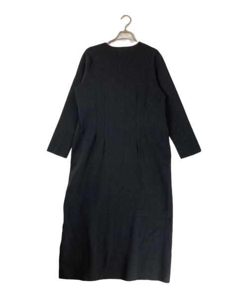 MUVEIL（ミュベール）MUVEIL (ミュベール) ニットワンピース ブラック サイズ:38の古着・服飾アイテム