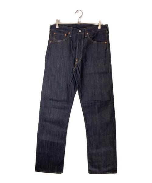 EVISU（エヴィス）EVISU (エヴィス) WAREHOUSE (ウエアハウス) ライトオン別注カモメプリントデニムパンツ インディゴ サイズ:32の古着・服飾アイテム