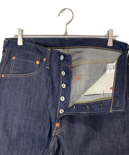 EVISU（エヴィス）EVISU (エヴィス) WAREHOUSE (ウエアハウス) ライトオン別注カモメプリントデニムパンツ インディゴ サイズ:32の古着・服飾アイテム