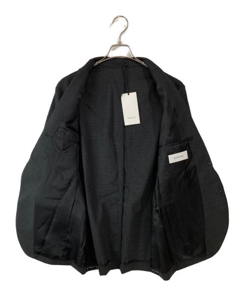 AOURE（アウール）AOURE (アウール) セットアップスーツ ブラック サイズ:Lの古着・服飾アイテム