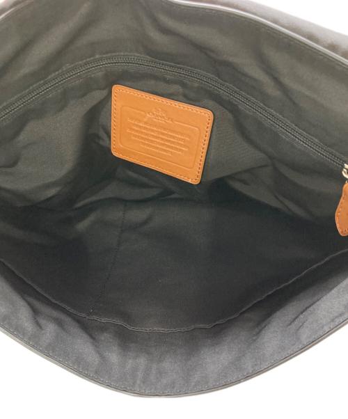 COACH（コーチ）COACH (コーチ) サリバン スムース レザー メッセンジャー ブラウンの古着・服飾アイテム