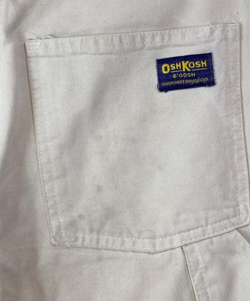 OSH KOSH（オシュコシュ）OSH KOSH (オシュコシュ) 60s～70sペインターパンツ ホワイト サイズ:不明の古着・服飾アイテム