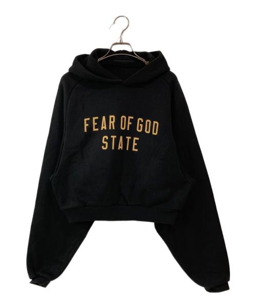 FOG ESSENTIALS（フィアオブゴッド エッセンシャル）FOG ESSENTIALS (フィアオブゴッド エッセンシャル) プルオーバーパーカー ブラック サイズ:Ｓの古着・服飾アイテム