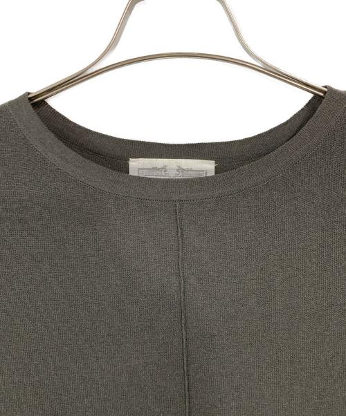 BEARDSLEY（ビアズリー）BEARDSLEY (ビアズリー) 半袖サラッとプルオーバー グレー サイズ:FREEの古着・服飾アイテム