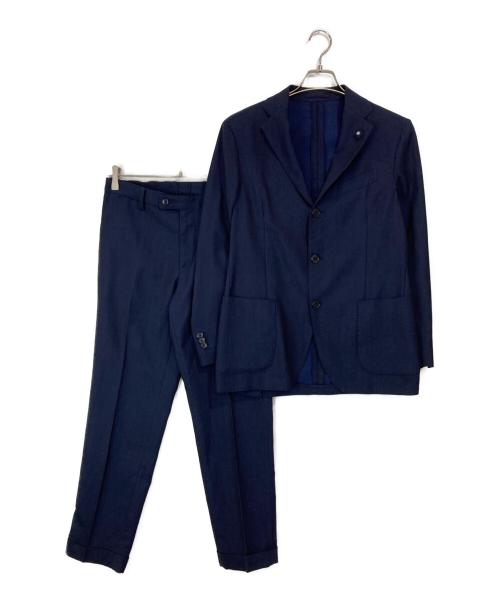 LARDINI（ラルディーニ）LARDINI (ラルディーニ) セットアップスーツ ネイビー サイズ:46の古着・服飾アイテム