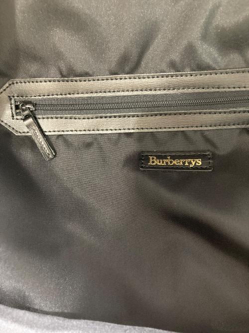 Burberry's（バーバリーズ）Burberry's (バーバリーズ) ノバチェックボストンバッグ ブラック×ベージュの古着・服飾アイテム