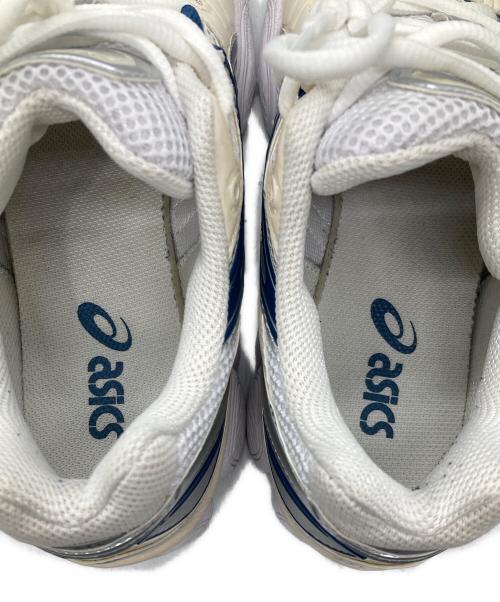 asics（アシックス）asics (アシックス) GEL-NIMBUS 9 ホワイト×ブルー サイズ:25.5cmの古着・服飾アイテム