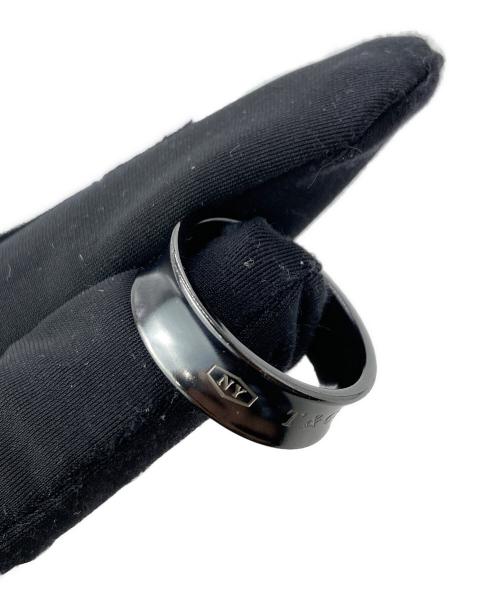 TIFFANY & Co.（ティファニー）TIFFANY & Co. (ティファニー) 1837ブラックチタンナローリング ブラック サイズ:18号の古着・服飾アイテム
