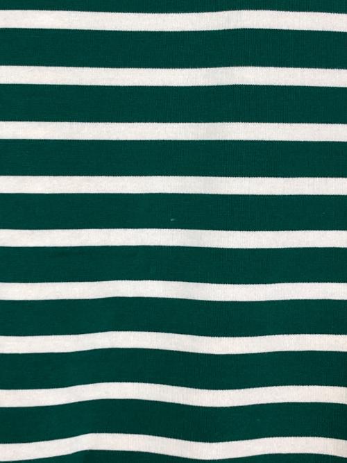 Oblada（オブラダ）OBLADA (オブラダ) GUERNSEY BORDER オーバーサイズバスクシャツ グリーン サイズ:Fの古着・服飾アイテム