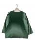 OBLADA (オブラダ) GUERNSEY BORDER オーバーサイズバスクシャツ グリーン サイズ:F：7000円